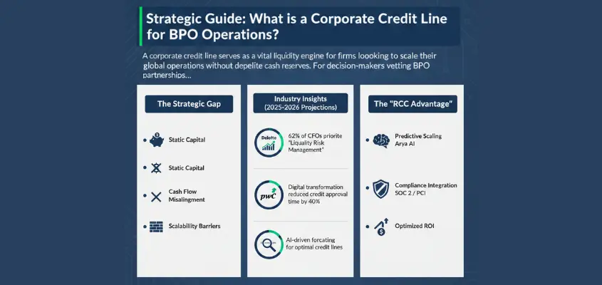 Outsourcing corporate credit line