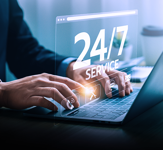 24/7 live chat support solutions for you