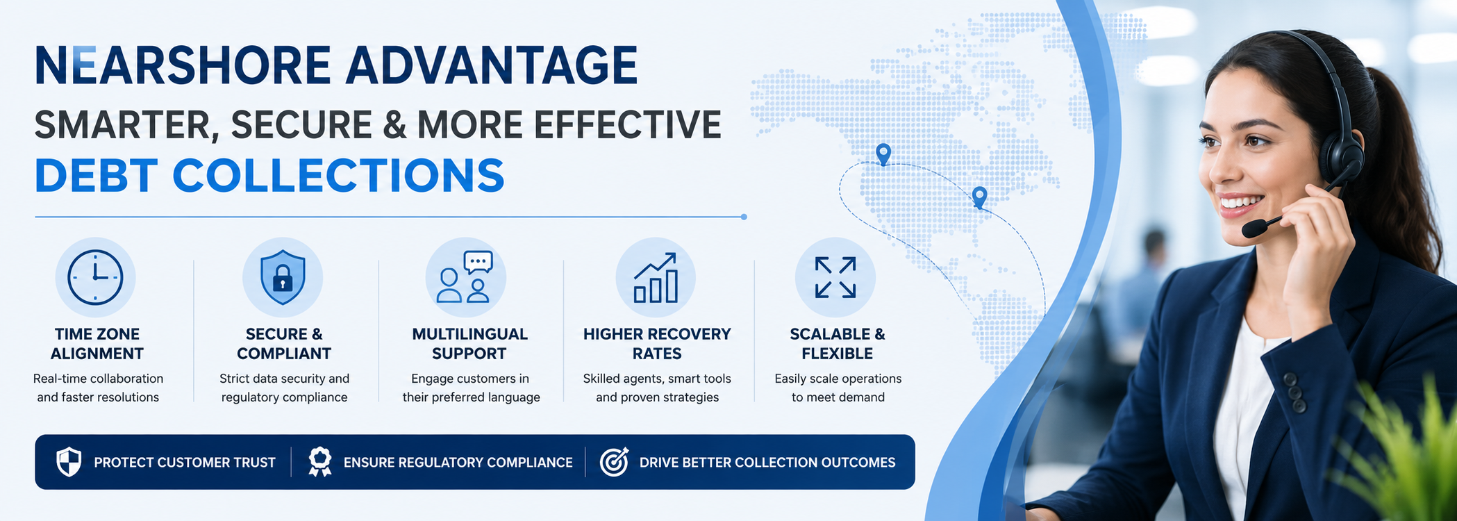 Nearshore BPOs Advantages