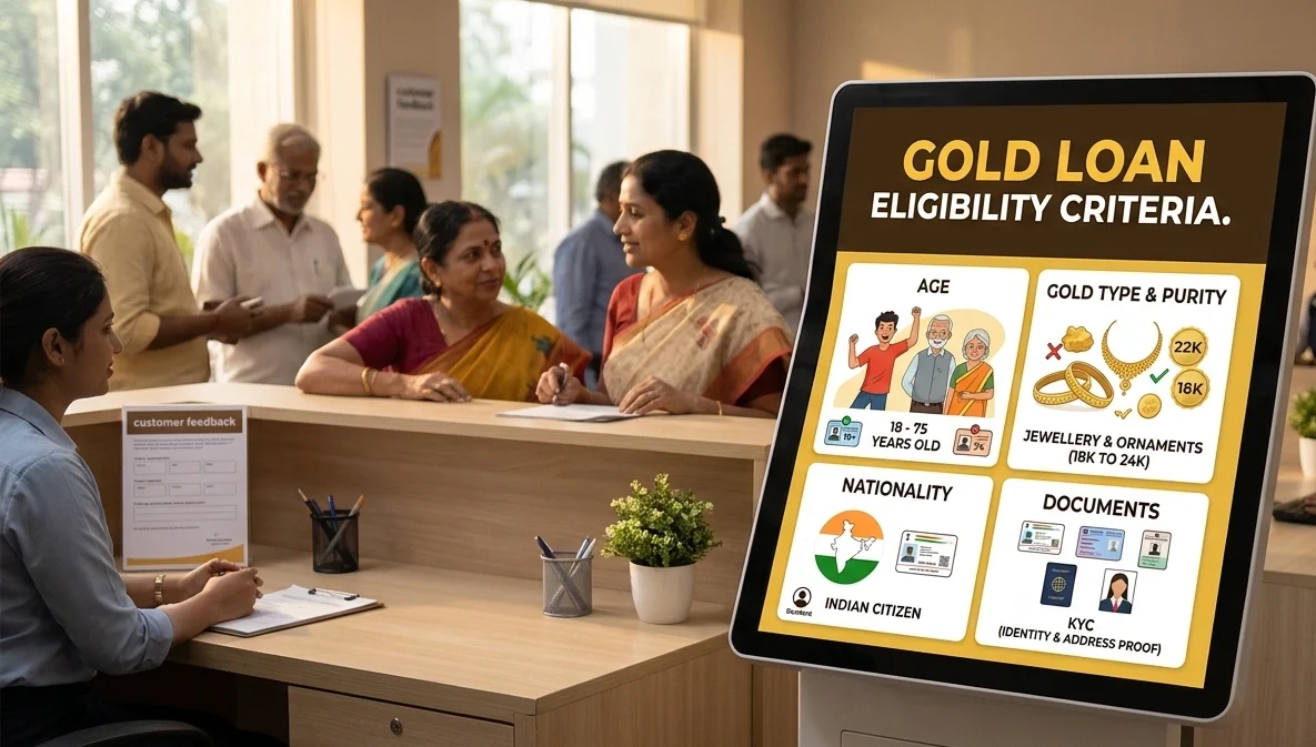 Gold Loan Eligibility and Application Support in india