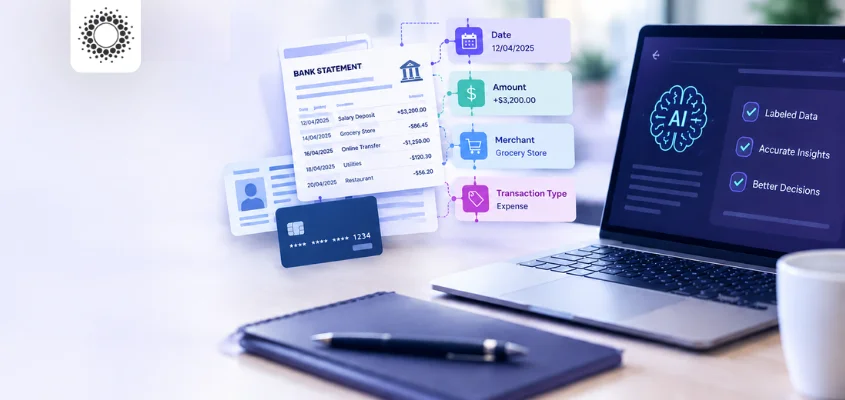 Financial Data Annotation for services